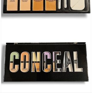Profusion CONCEAL Pallet Makeup Palette Brand New Full Set With Brushes And Pads